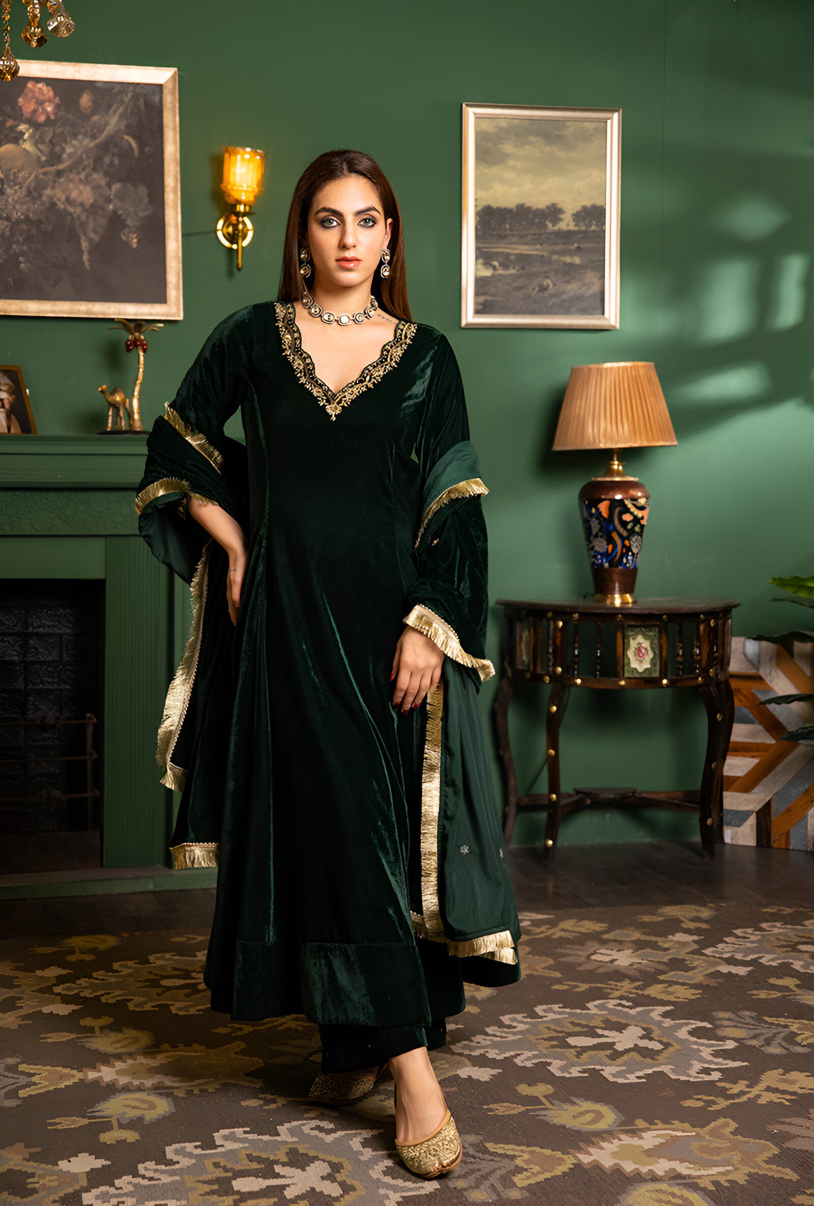 Luxe | Velvet Anarkali