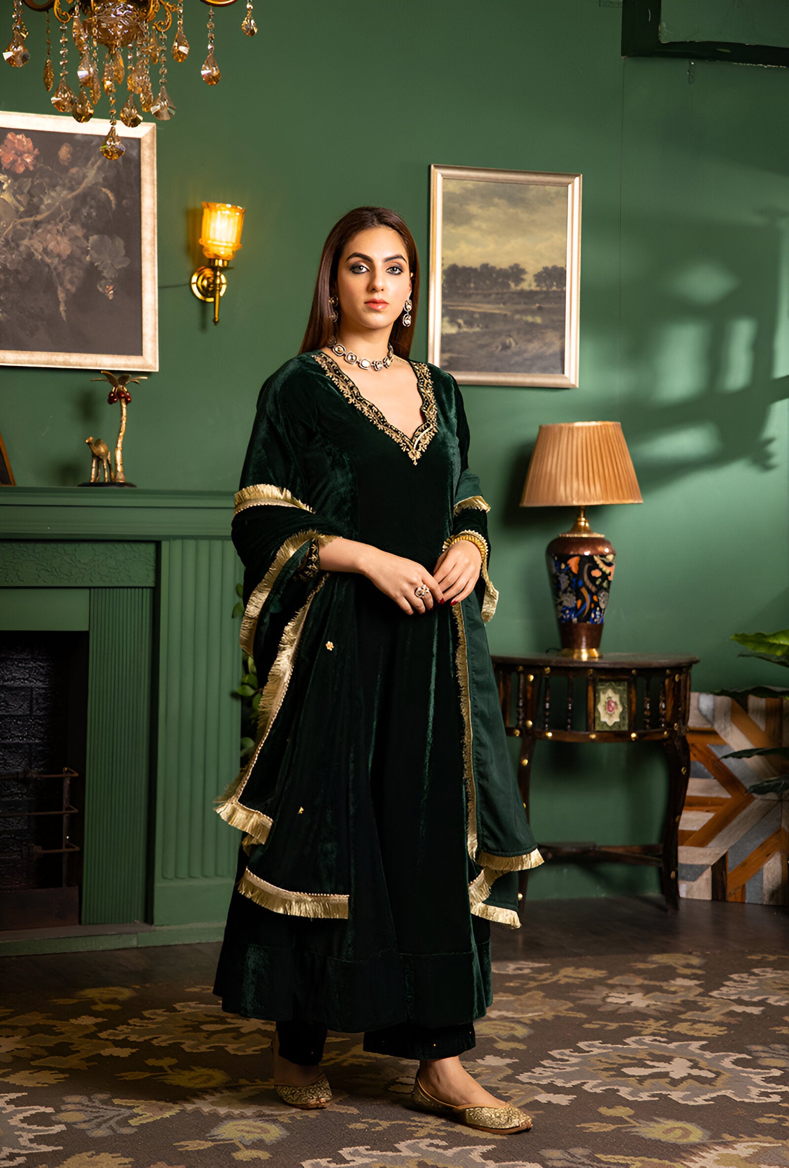 Luxe | Velvet Anarkali
