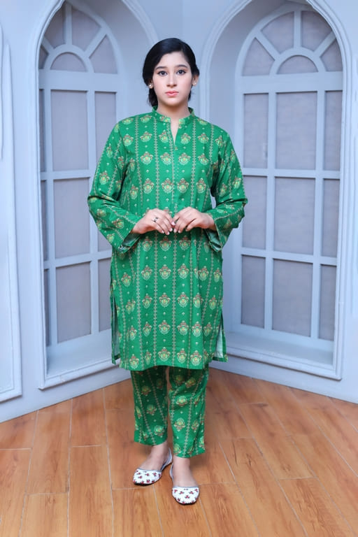 Lightweave Khaddar Dress