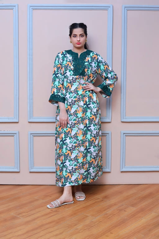 Printed Dress