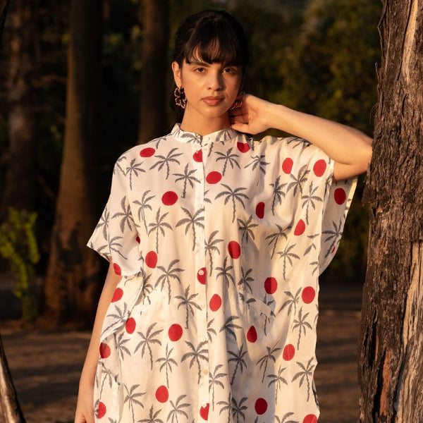 Block Print Dress