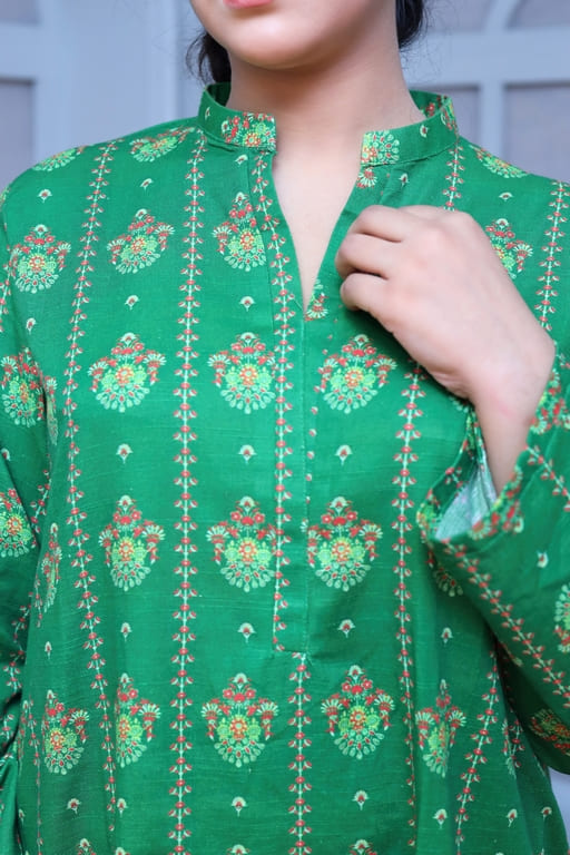 Lightweave Khaddar Dress