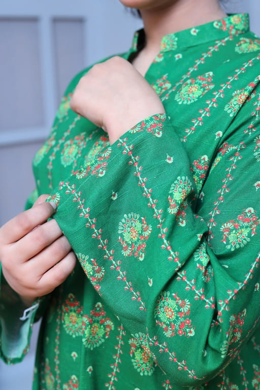 Lightweave Khaddar Dress
