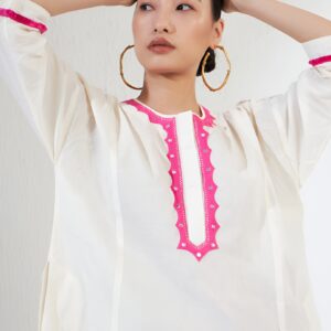 Irish Linen|Embroidered Suit
